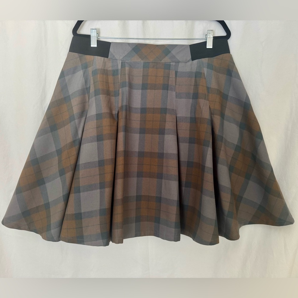 NWT Outlander Tartan Plaid Mini Skater Skirt - Picture 5 of 6